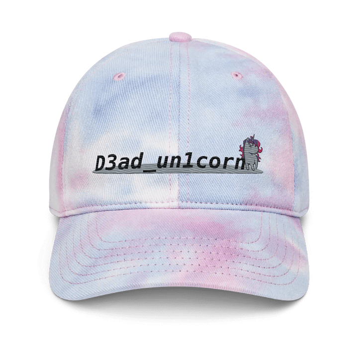 Unicorn logo Tie-Dye Dad Hat product image (1)