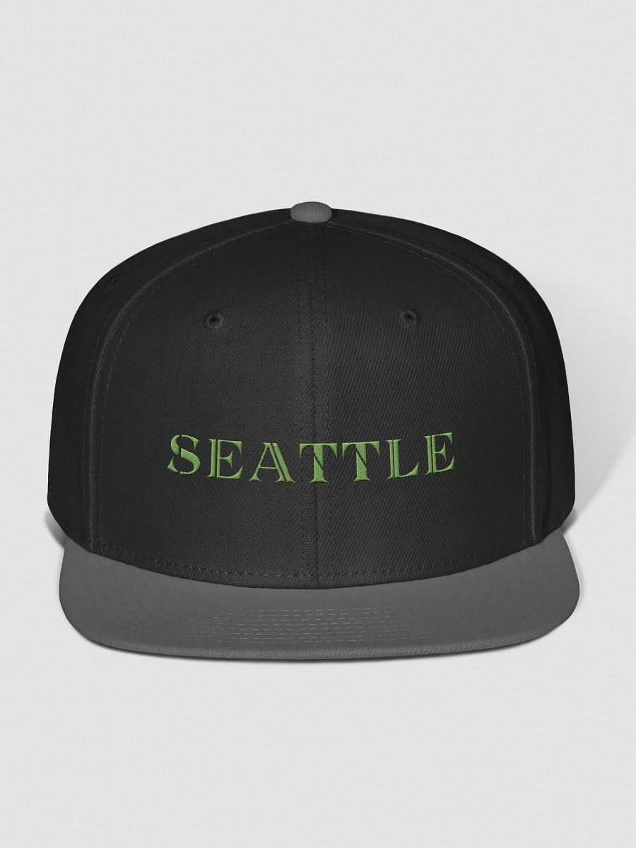 Otto Wool Blend Snapback Cap - Seattle product image (1)