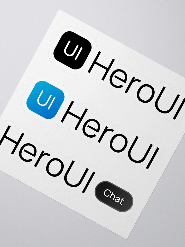 HeroUI Stickers product image (2)