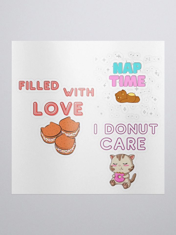 Kawaii Sticker Sheet 2 product image (1)