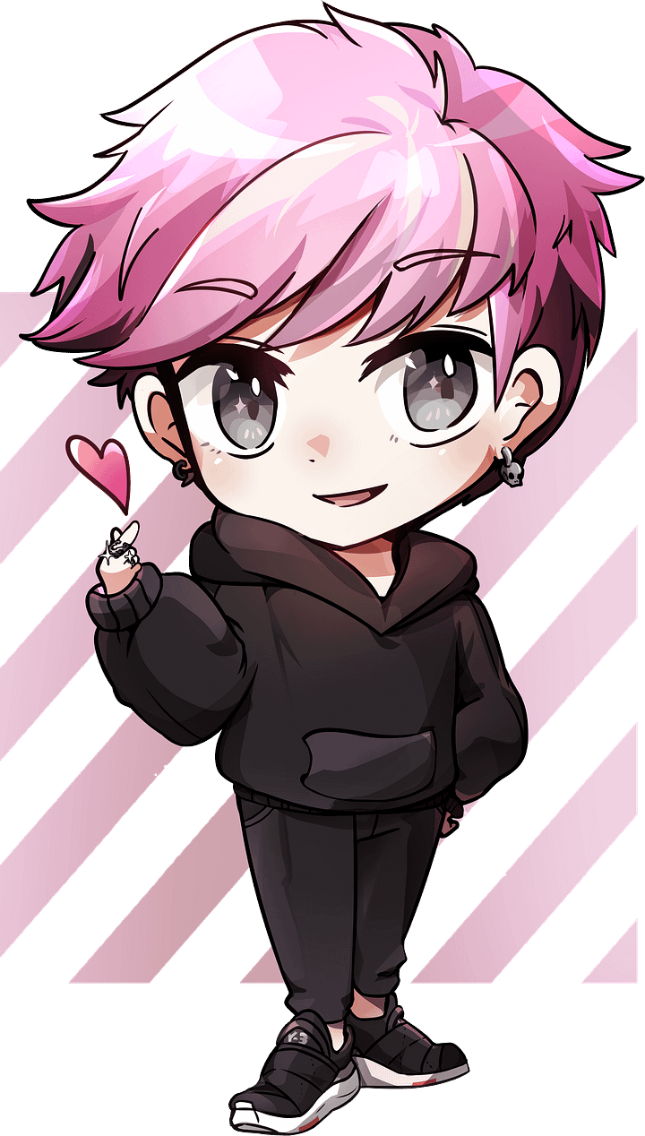 WoWoPinkChibi - Sticker product image (2)