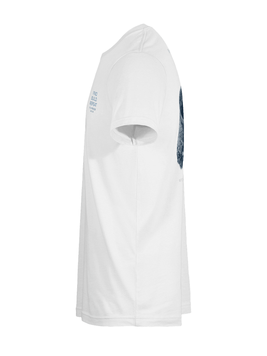 FIND BUILD REPEAT T-Shirt – Blueprint Glow Edition | IT’S A PROBLEM!® product image (41)