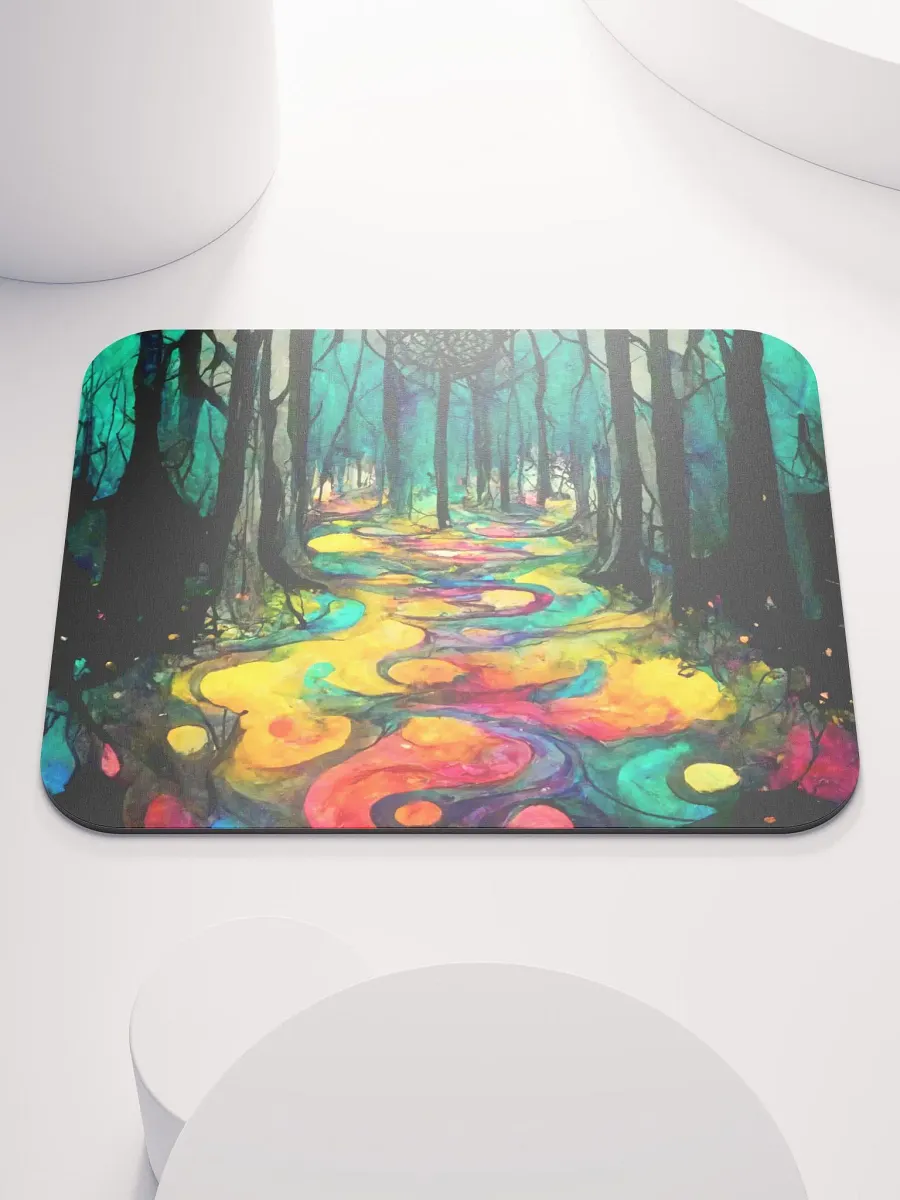 Psychedelic Forest Mouse Pad product image (1)