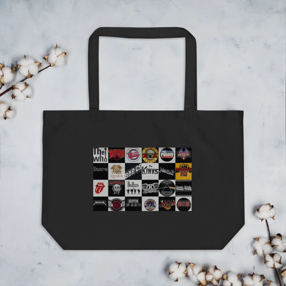 Music Lovers Collection - Ultimate Music Lover's Tote Bag – Double-Sided Design with 24 Iconic Bands! product image (7)
