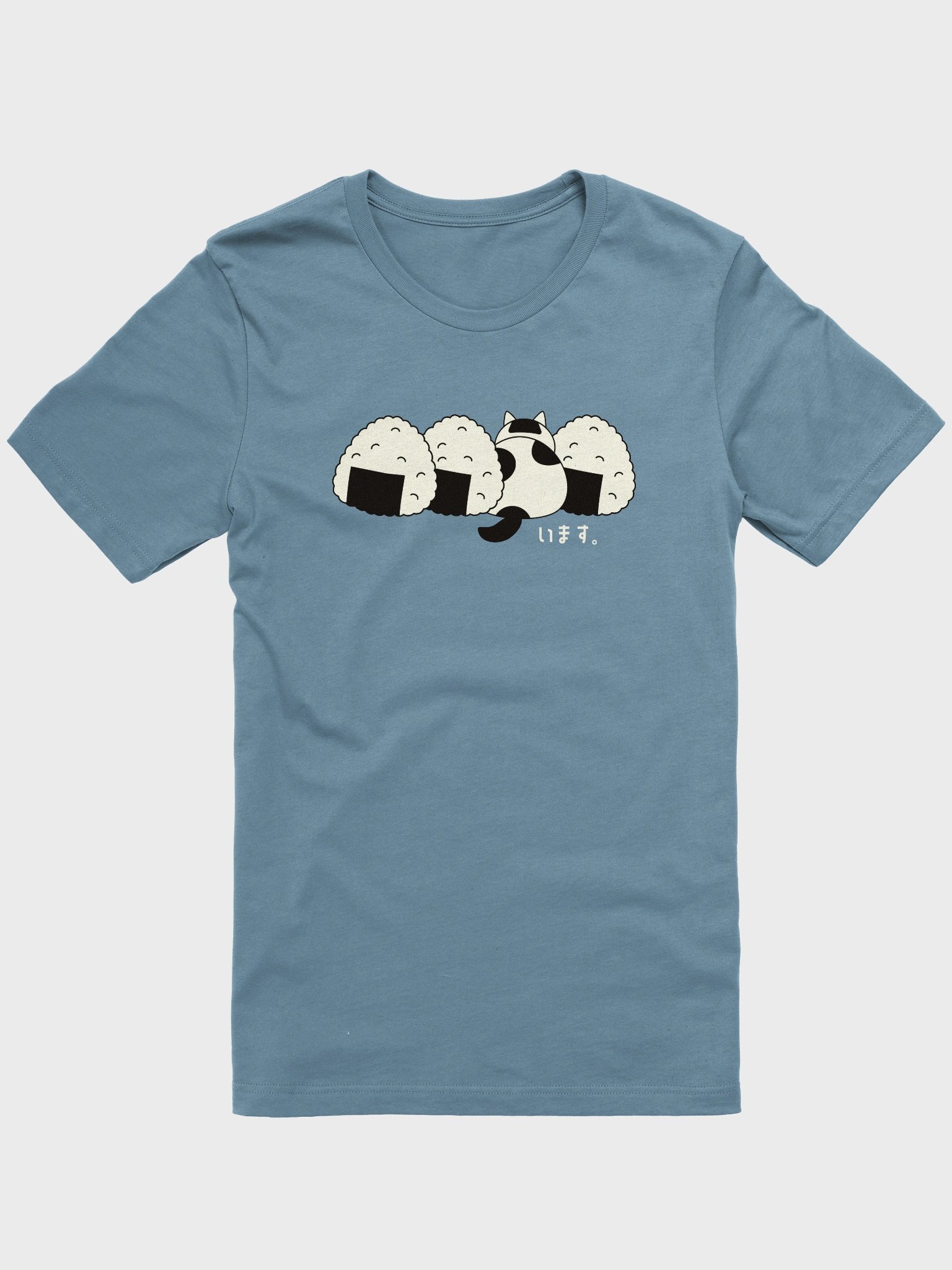 Rice Ball Cat - Unisex Adult Super Soft Lightweight T-shirt product image (1)