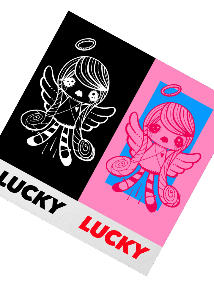 ANGEL LUCKY STICKER MIRROR product image (5)