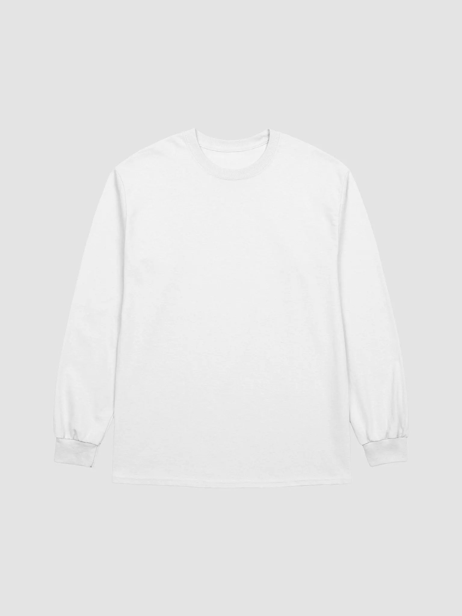 You Matter : - ) Full Back Print Design Ultra Cotton Long Sleeve T-Shirt - White product image (2)