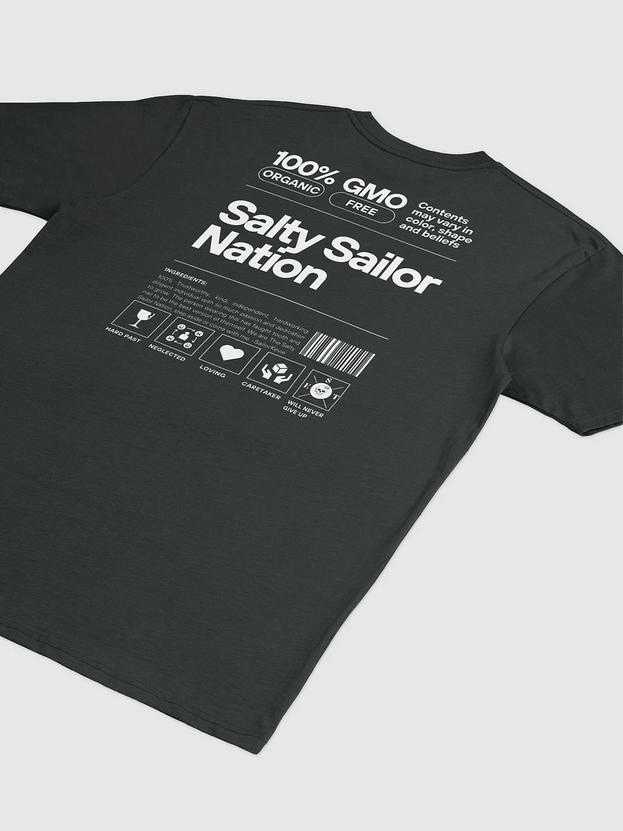 100% Organic Salty Sailor Nation Tshirt (Darks) product image (4)
