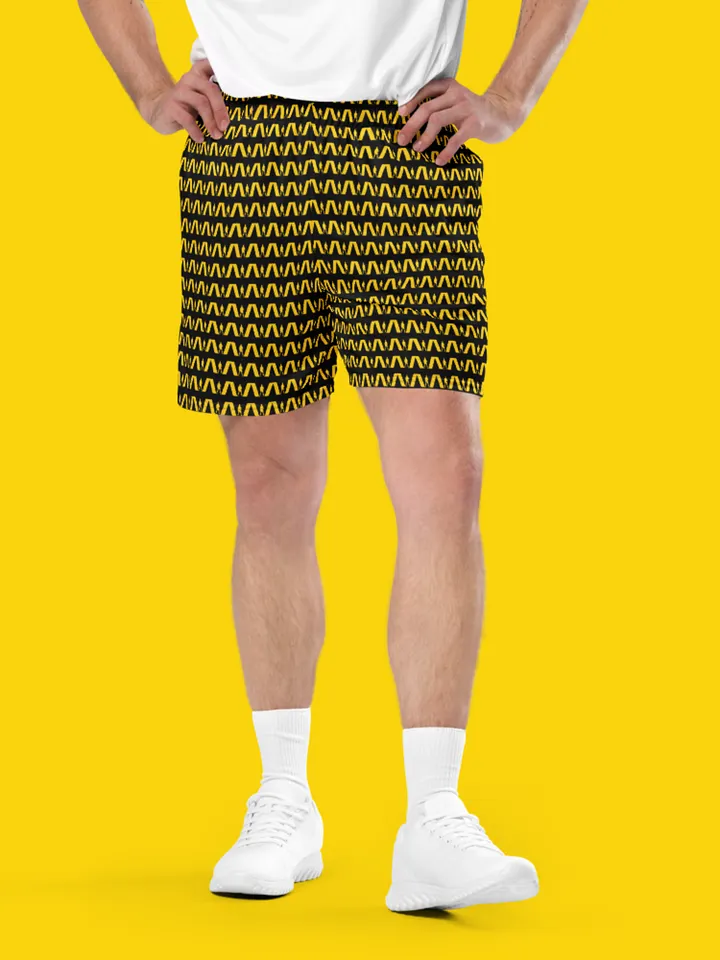 All-Over Print Recycled Unisex Mesh Shorts | WIL Style product image (1)