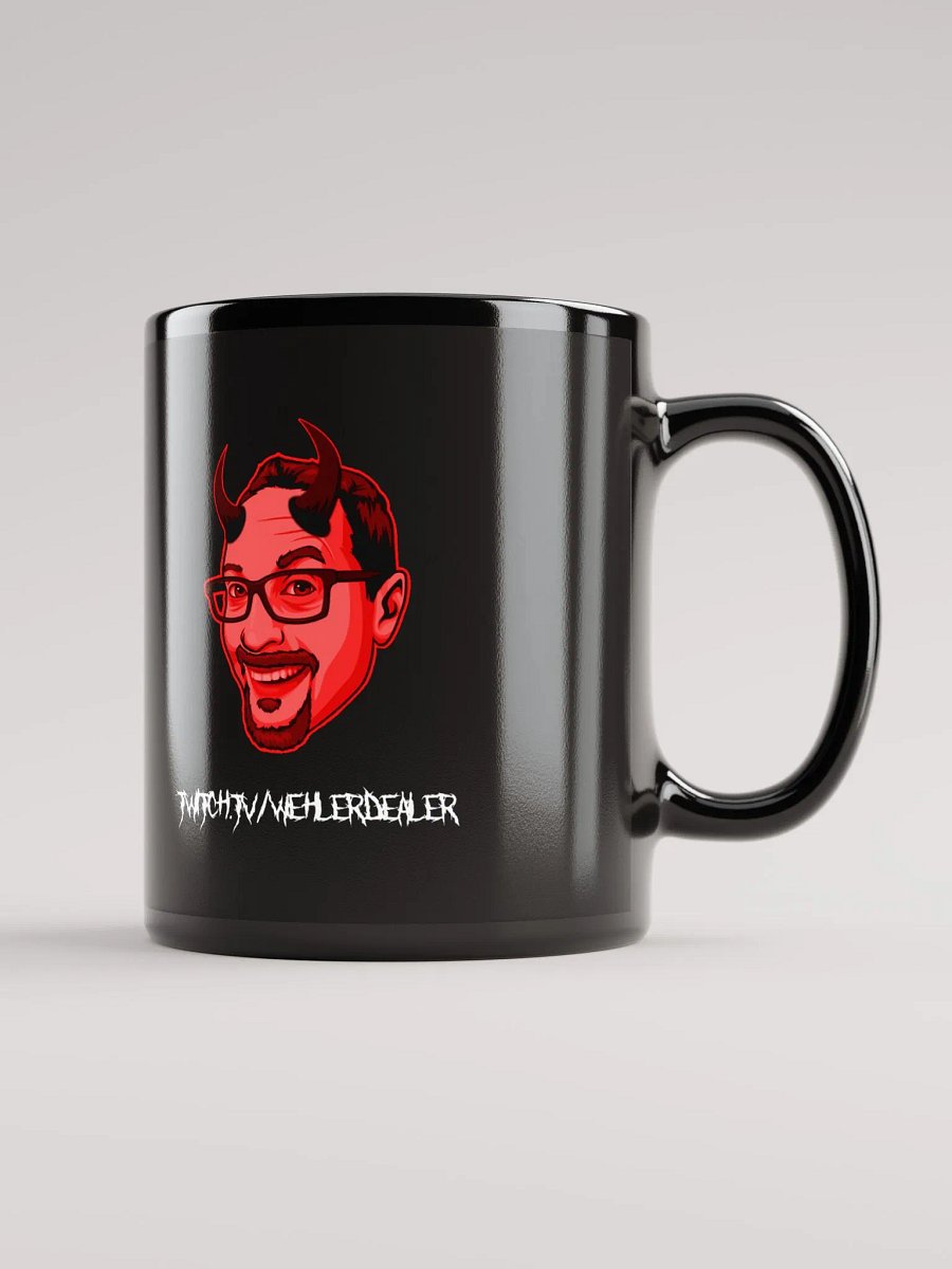 Coffee Mug (black) - 'For the Doggos' (metal) product image (4)