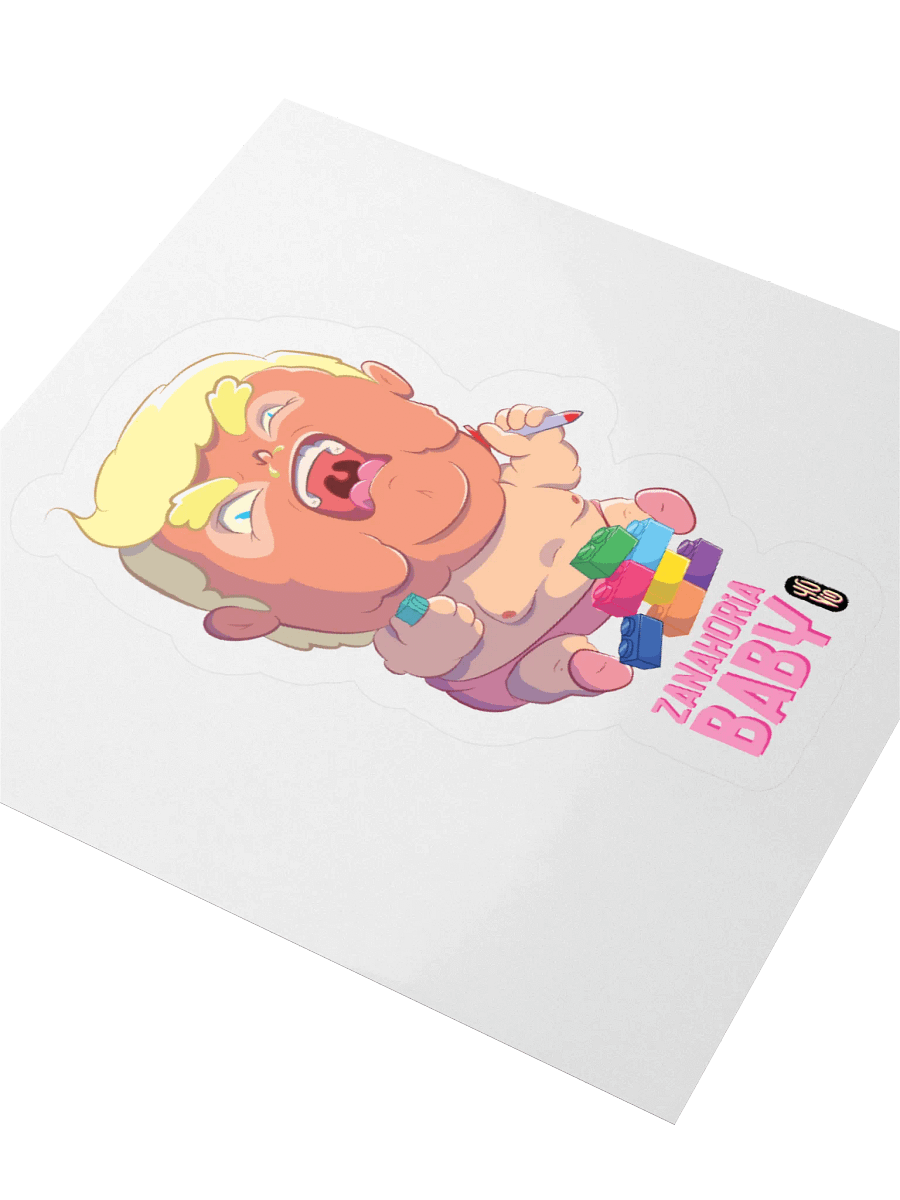 Zanahoria Baby - Sticker (Kiss Cut) product image (3)