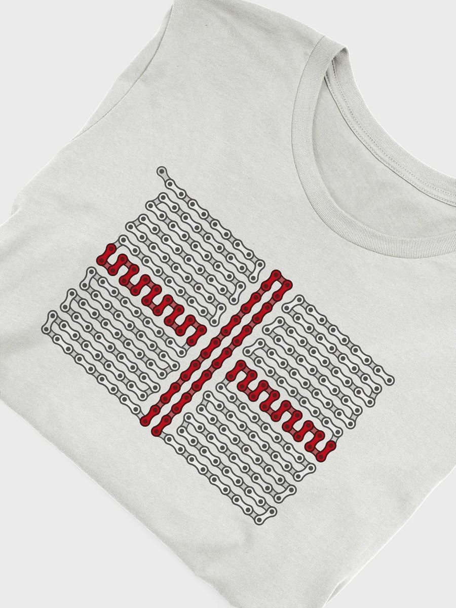 England Bike Chain Flag on Light Color Supersoft Tee product image (3)