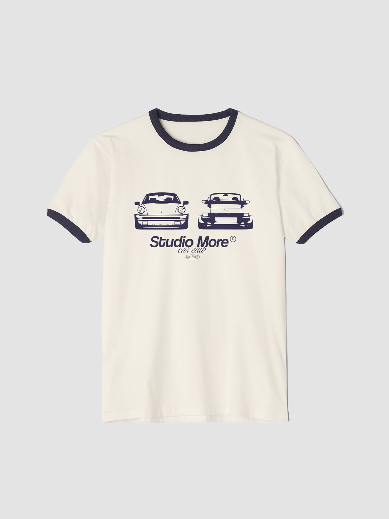 Car Club Retro Ringer T-Shirt product image (1)