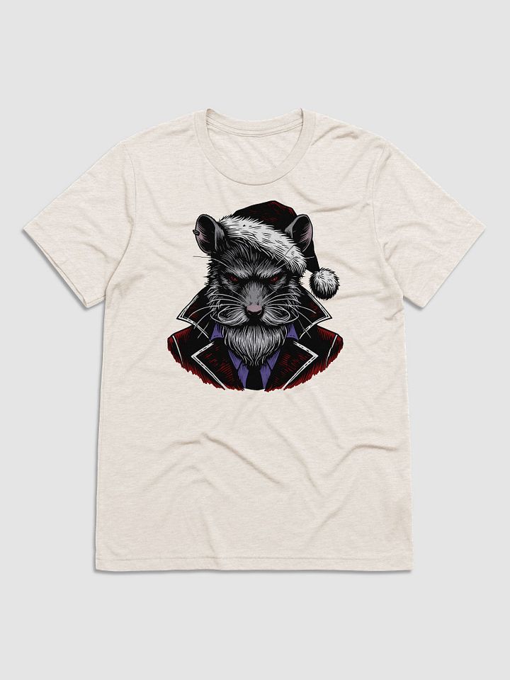 Santa Rat Boss Tri-Blend Tee product image (1)