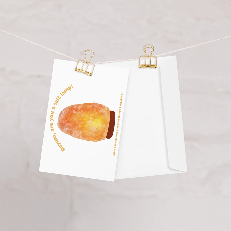 Post card - Are you a salt lamp? product image (10)