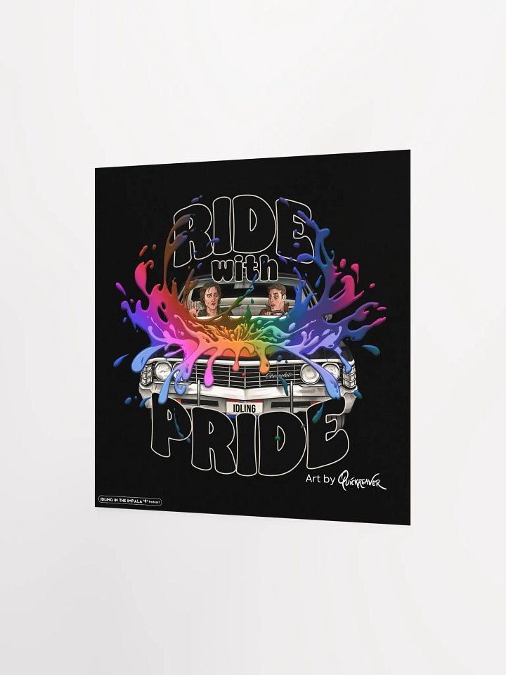 Ride with Pride Poster - Unframed product image (2)