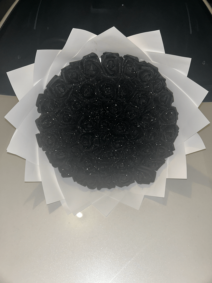 Black Glitter Bouquet product image (1)