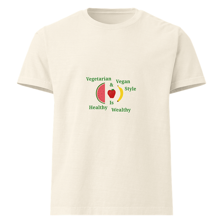 Healthy Wealthy Vegan Streetwear Tee product image (1)