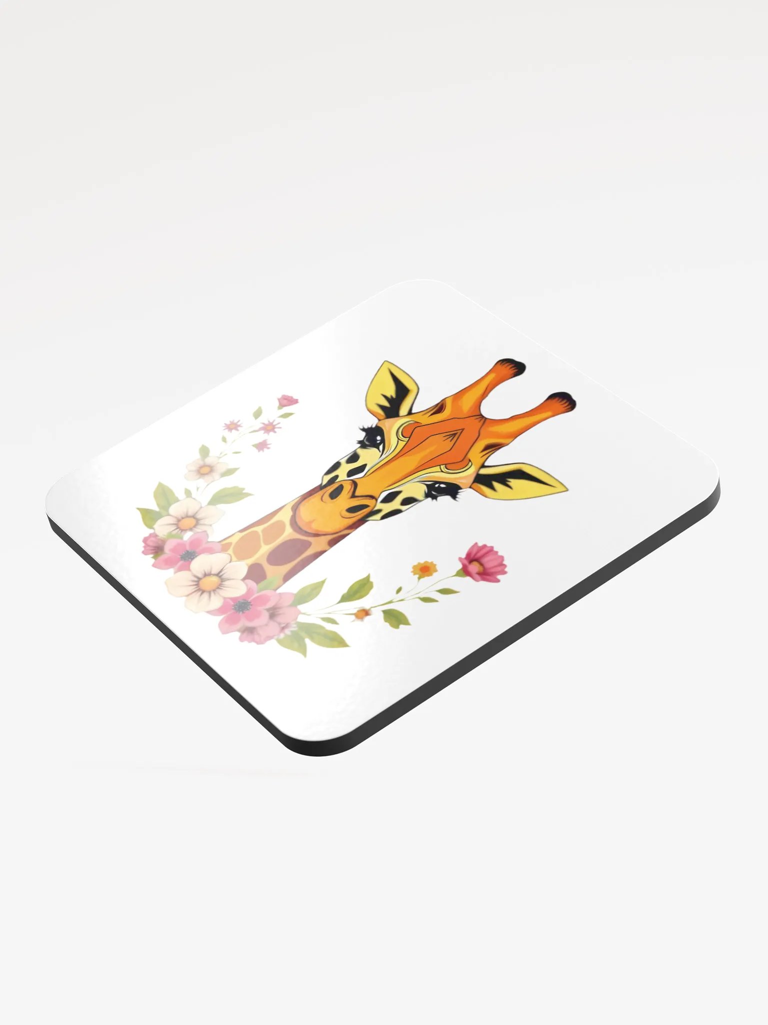 Floral Giraffe Cork Coaster product image (3)