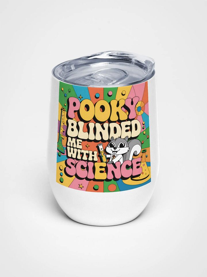 Psychedelic Science Wine Tumbler product image (1)