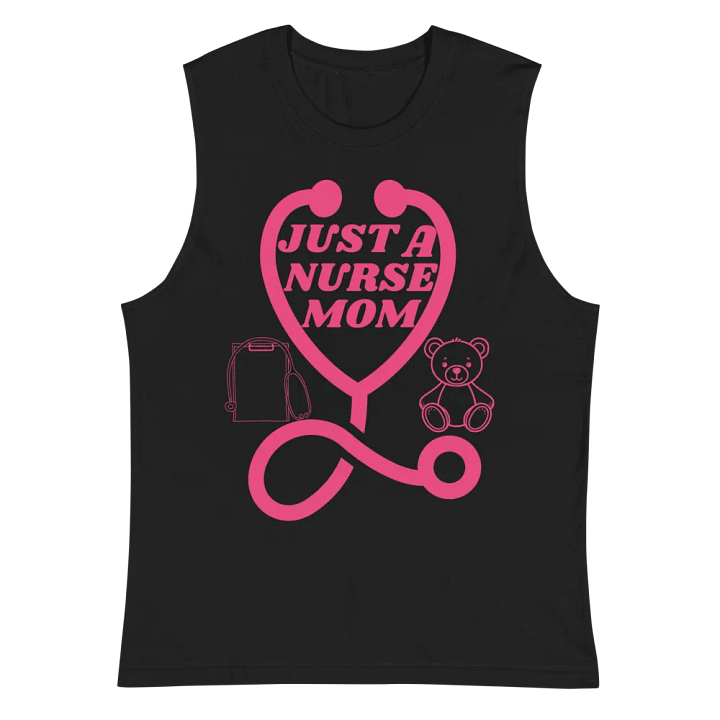 Nurse Mom Love Muscle Tank product image (3)
