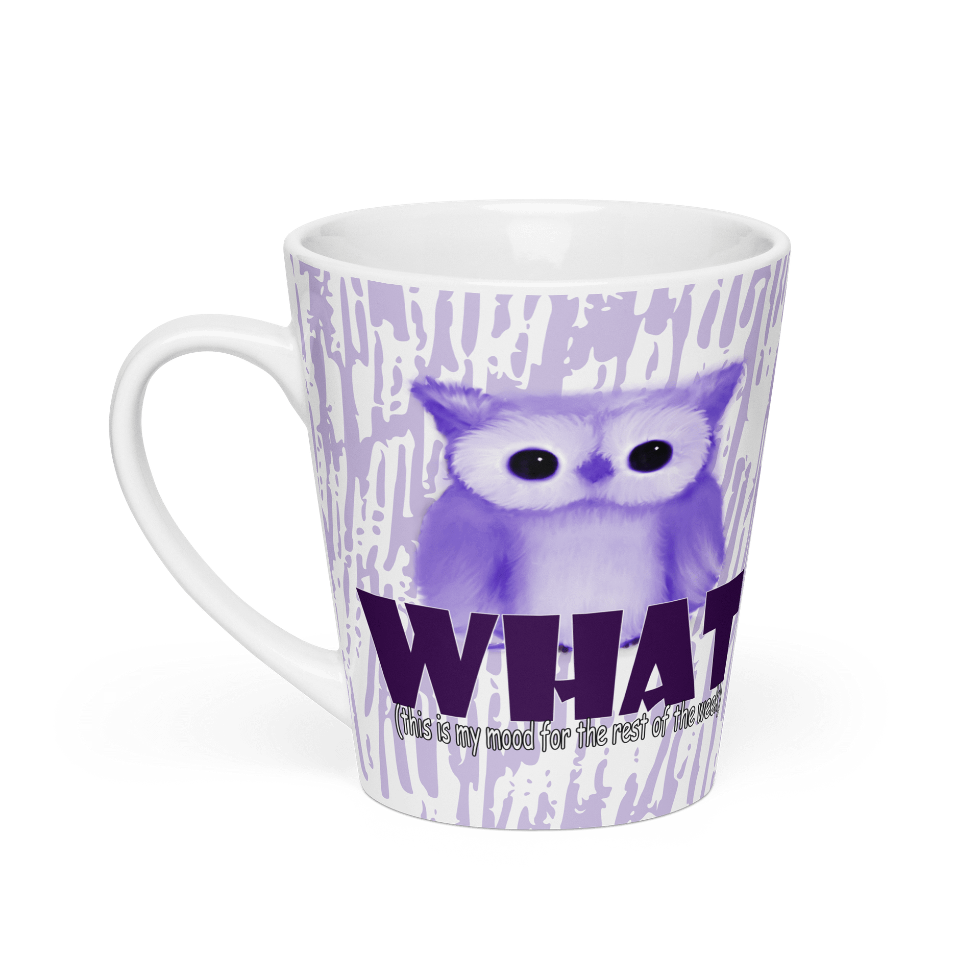 Whimsical Owl Mood Latte Mug product image (1)