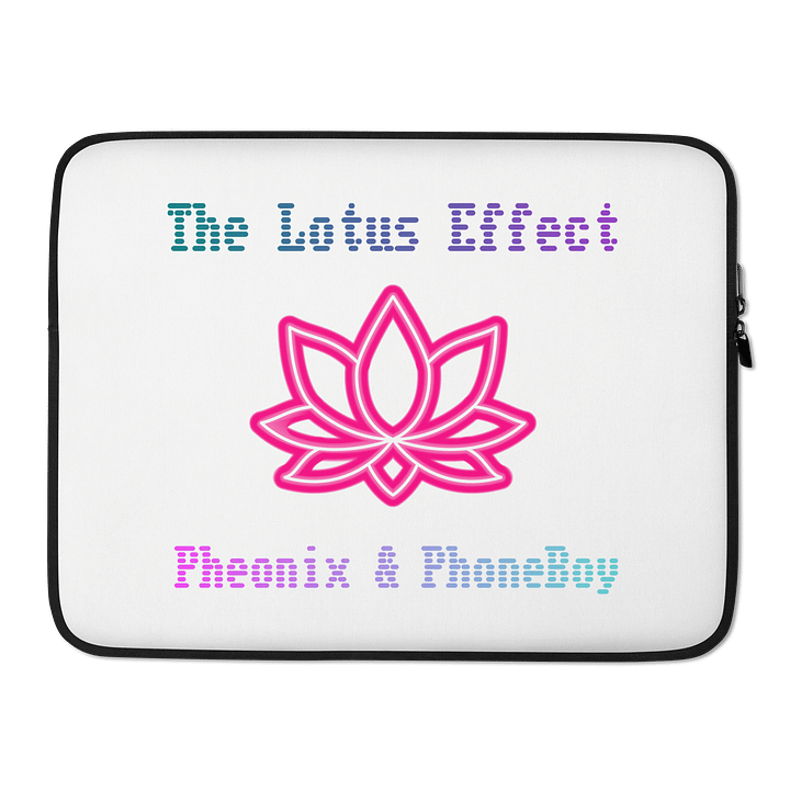 Lotus Effect Logo Laptop Sleeve product image (2)