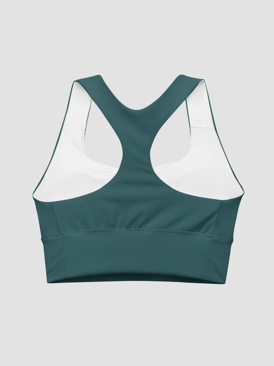 Longline Sports Bra - Deep Teal product image (6)