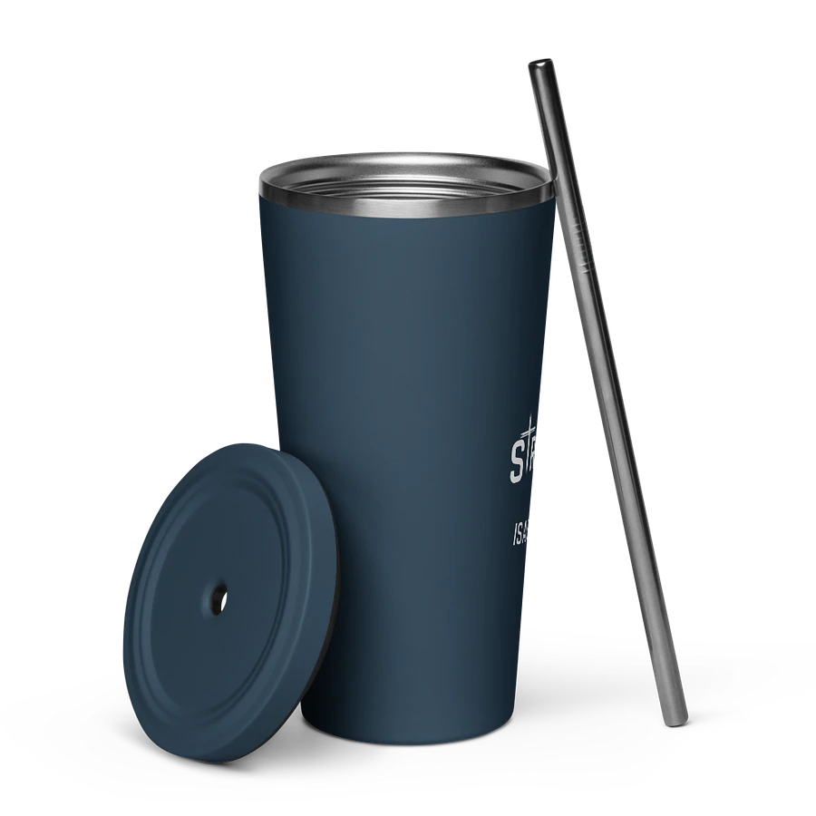 Strength 20 oz. Insolated Cup: Navy product image (24)