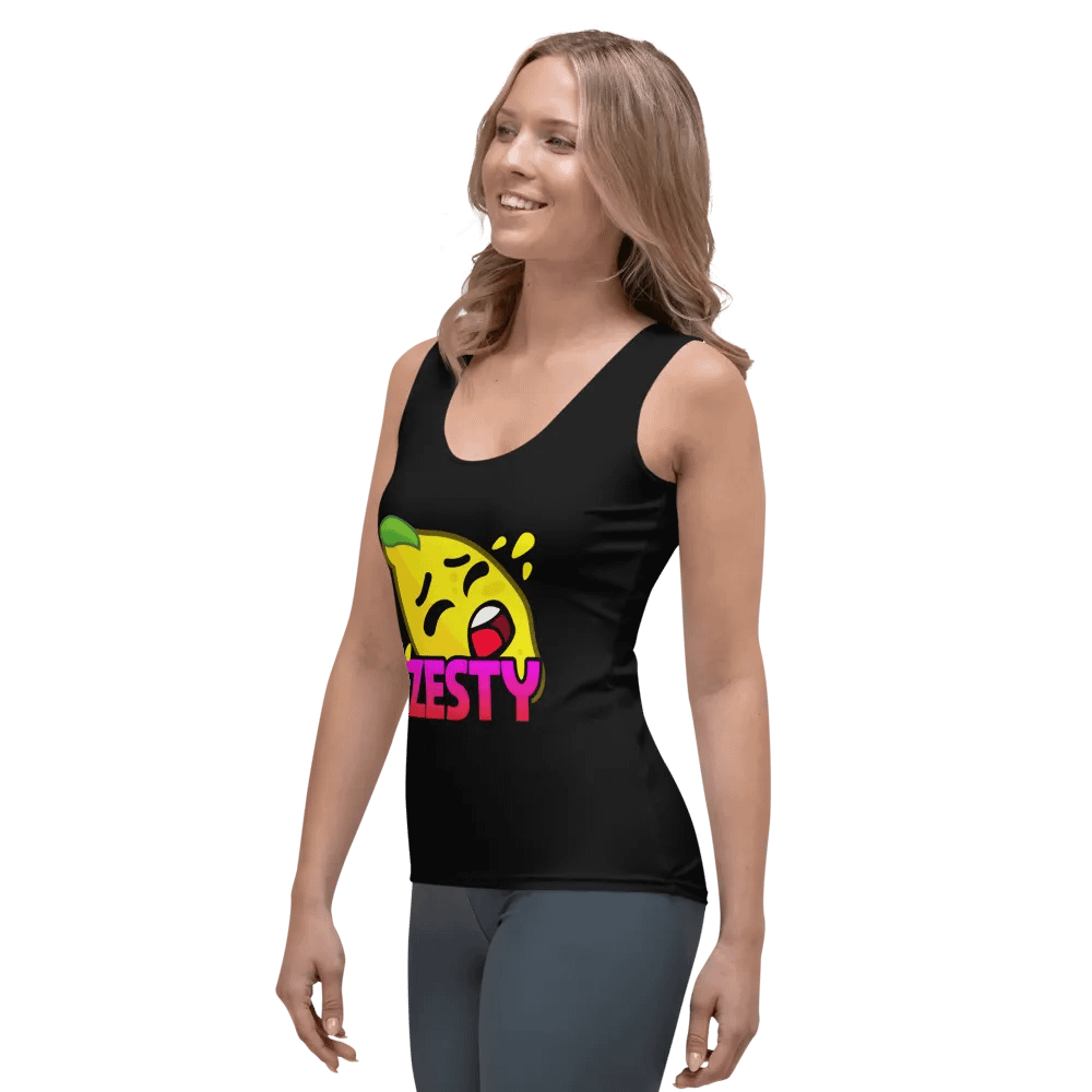 ZESTY WOMEN'S FITTED TANK TOP product image (3)