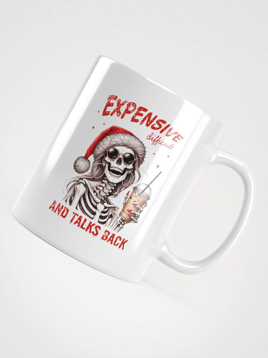 Sassy Skeleton Santa Girl Mug product image (12)