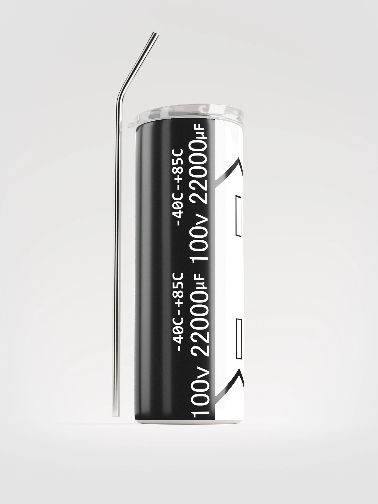 Capacitor Stainless Steel Tumbler - BLACK product image (1)