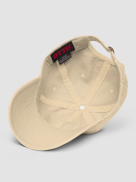 Photo showing Otto Cap Garment-Washed Baseball Cap