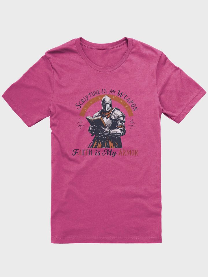 Scripture is My Weapon, Faith is My Armor T-Shirt product image (2)