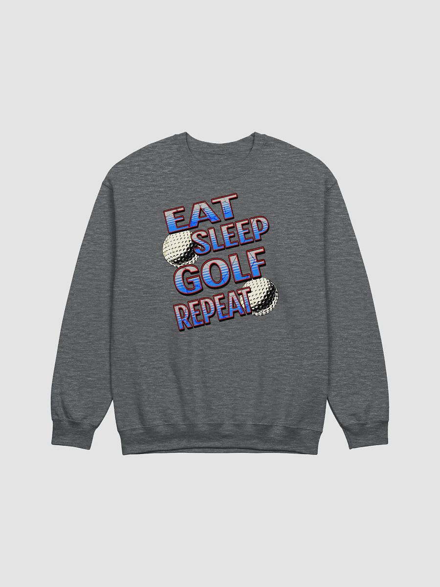 Eat Sleep Golf Repeat Angle Enthusiast Crewneck Sweatshirt product image (7)