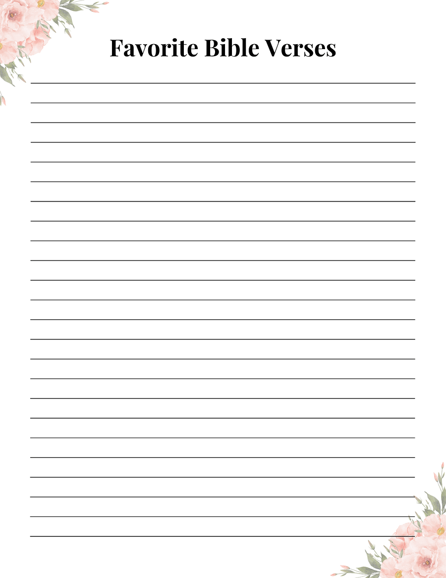 Digital My Prayer & Gratitude Journal With Love, Jasmine product image (3)