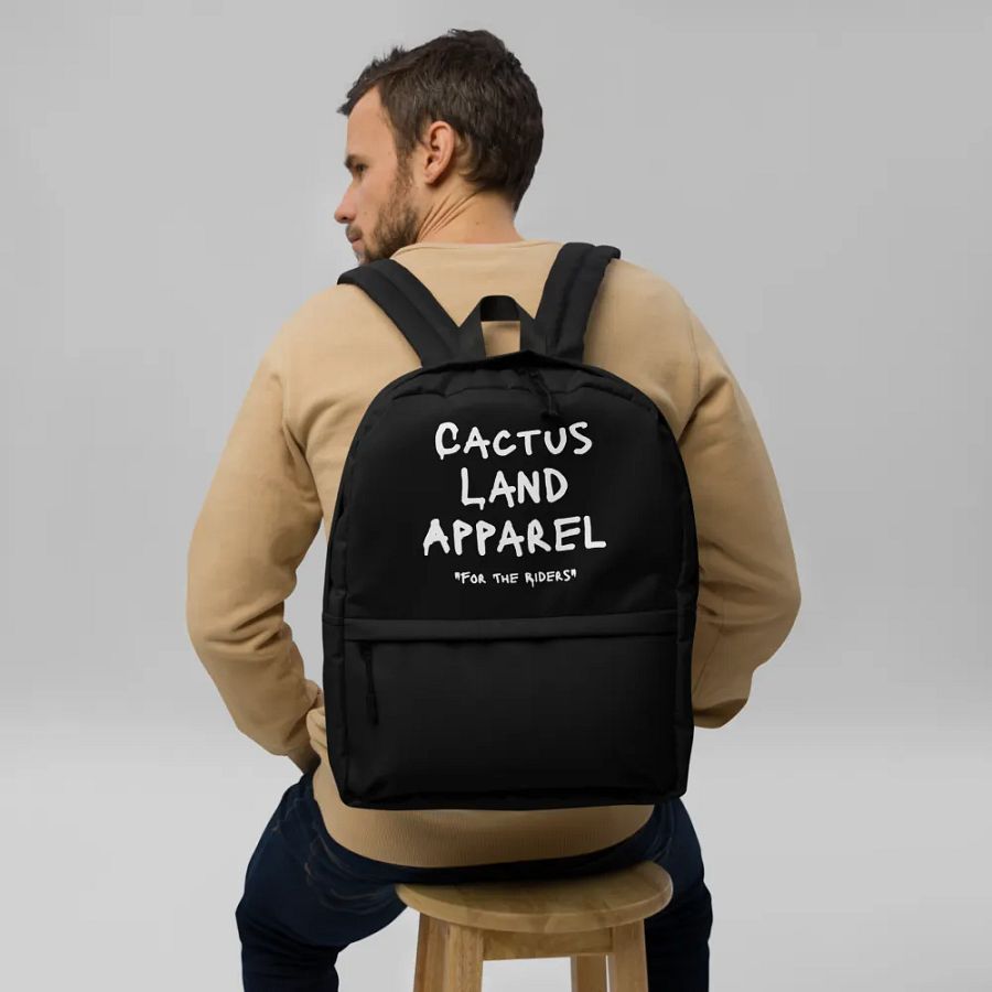 Cactus Land For The Riders Backpack product image (5)