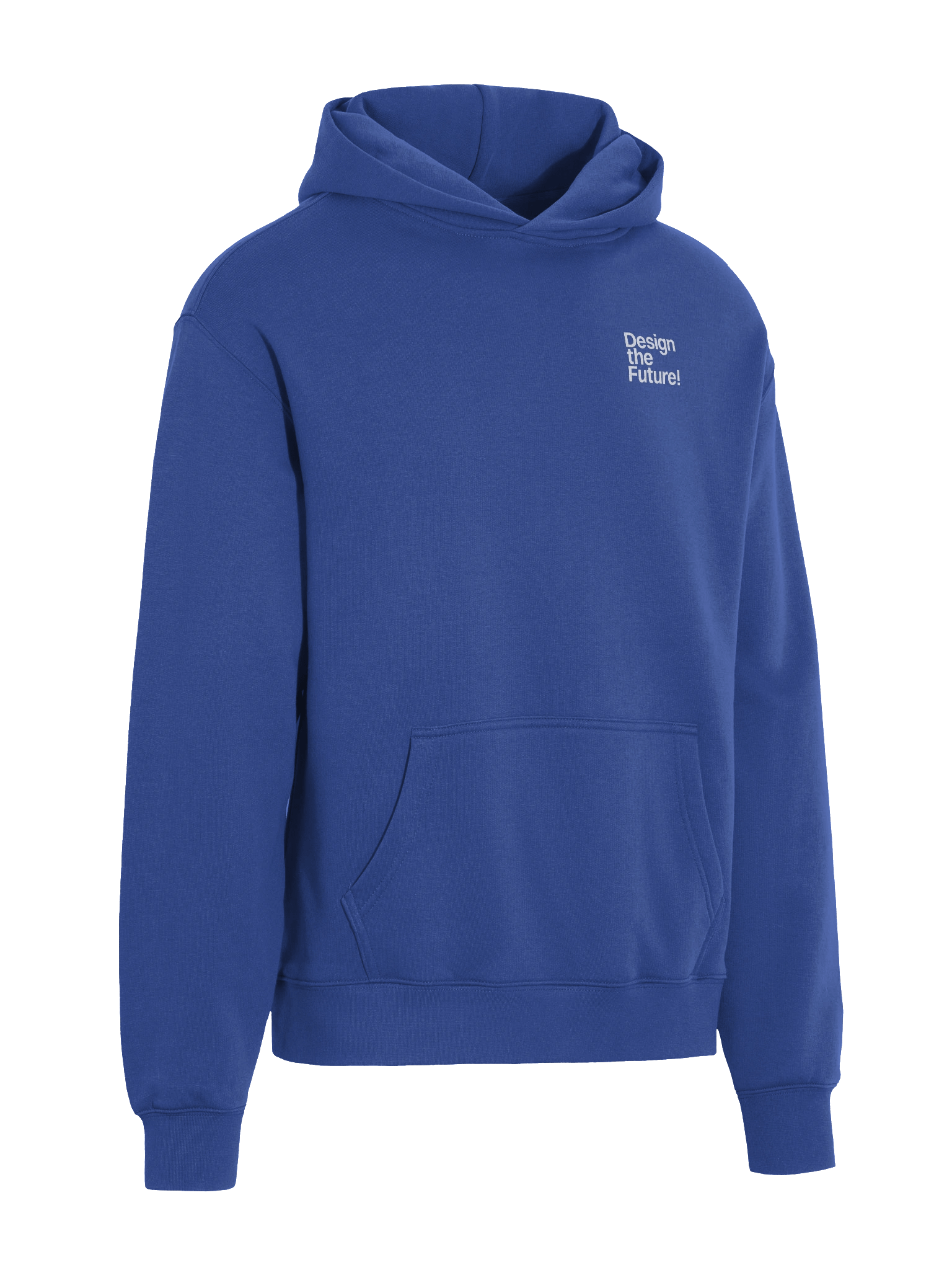 Design the Future: Technouveau - Blue Hoodie product image (4)