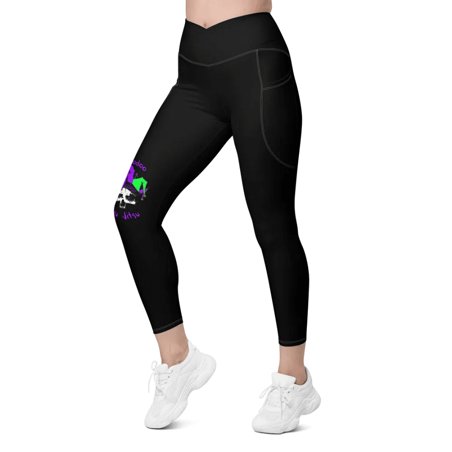 Vibrant Voodoo Jiu Jitsu Crossover Leggings product image (5)