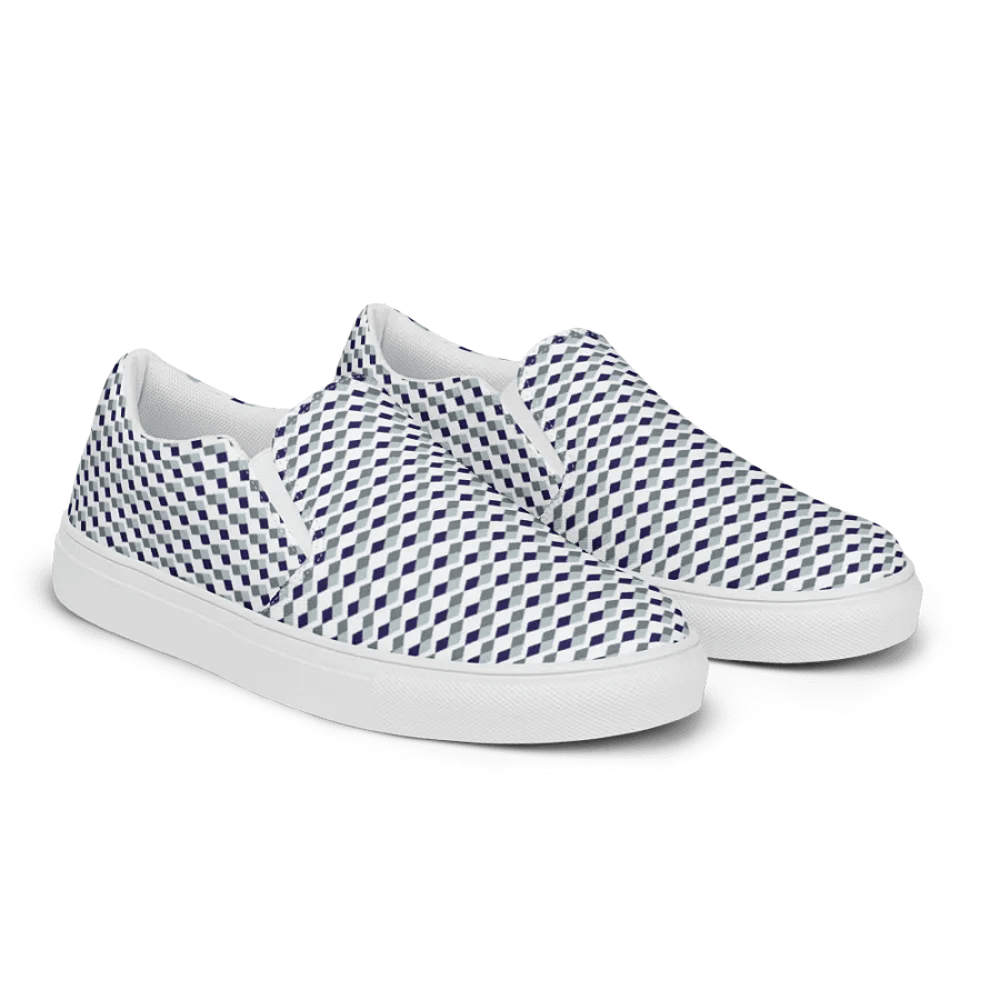 Premium Checkered Slip Ons Men's n. 24 product image (1)