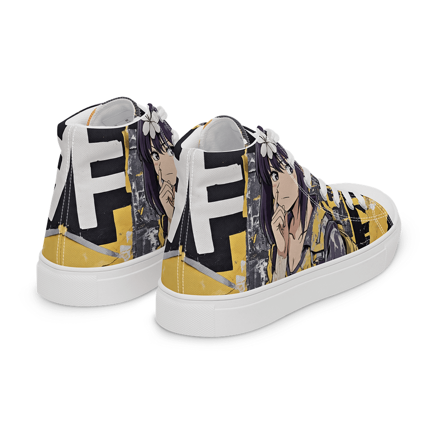 Urban Anime Yellow Canvas High Tops product image (7)