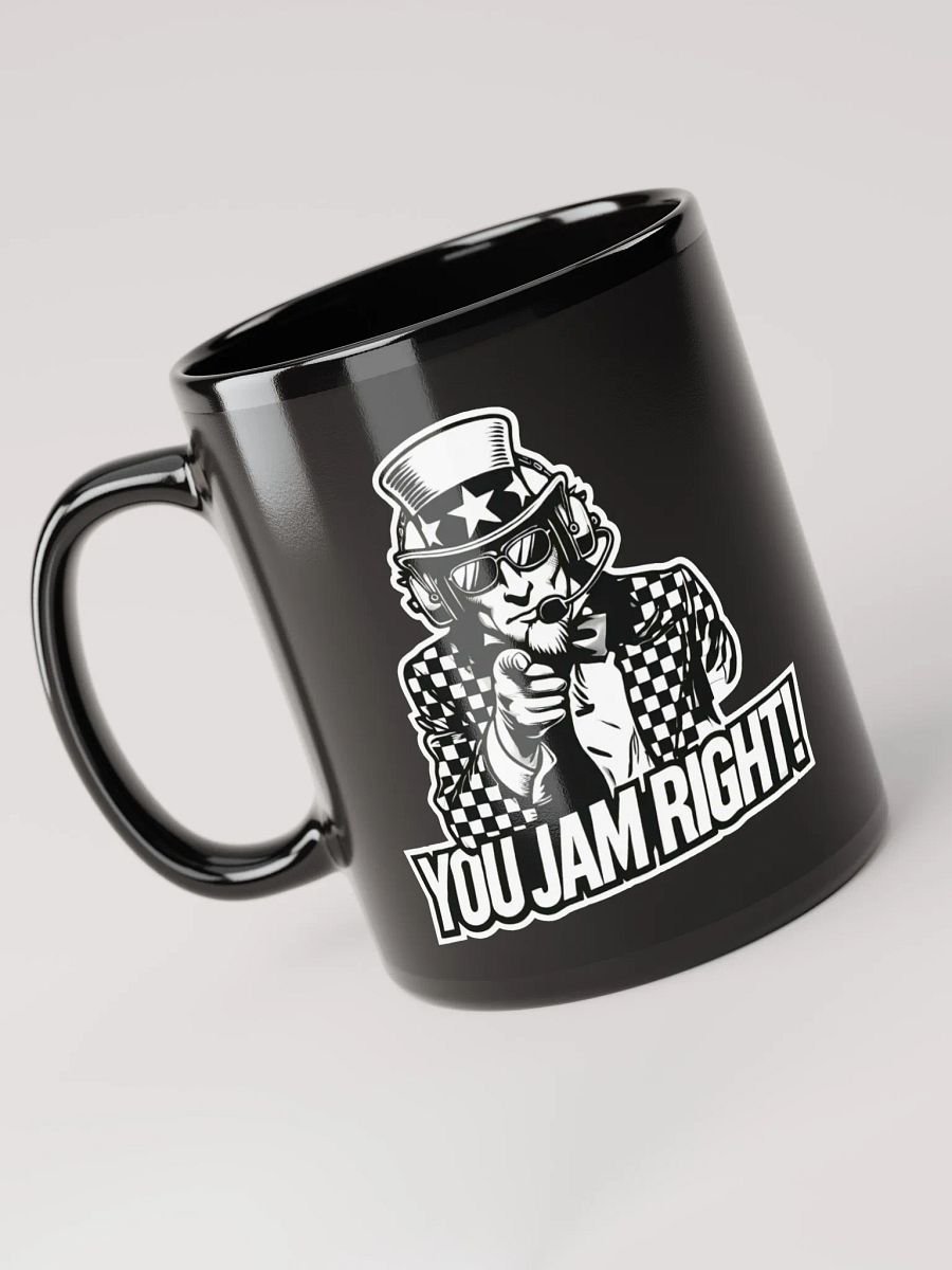 YOU JAM RIGHT! – Glossy Black Mug product image (6)