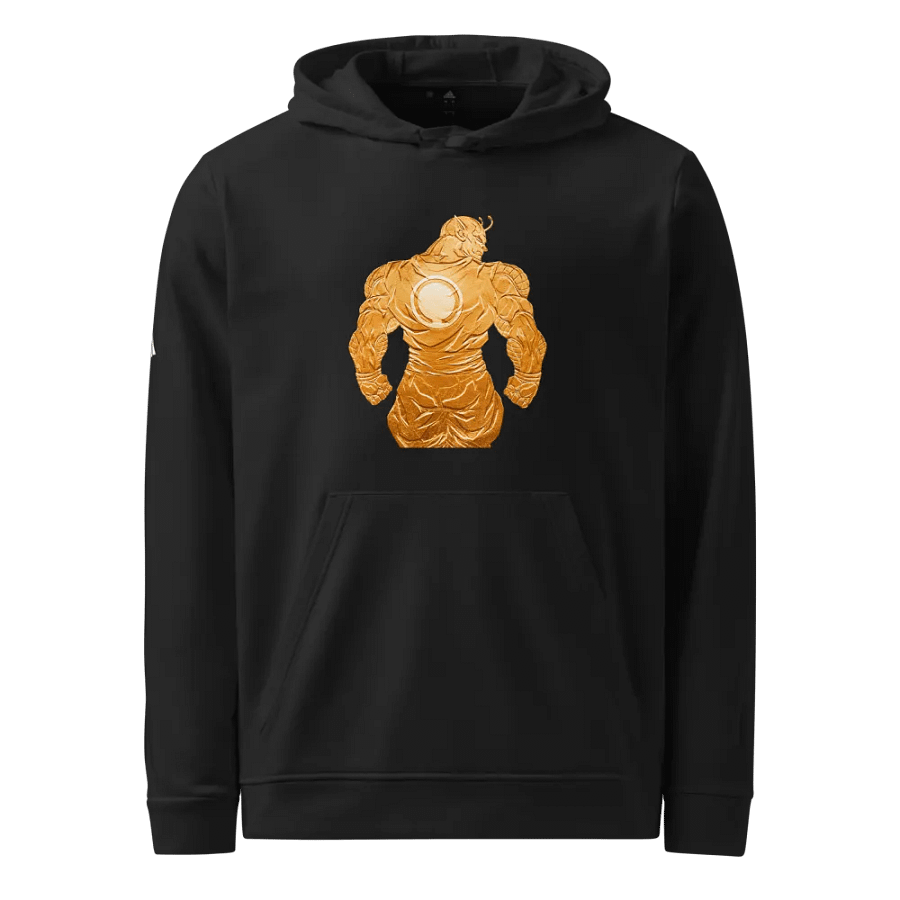 Orange Piccolo Fitness Hoodie Front product image (1)