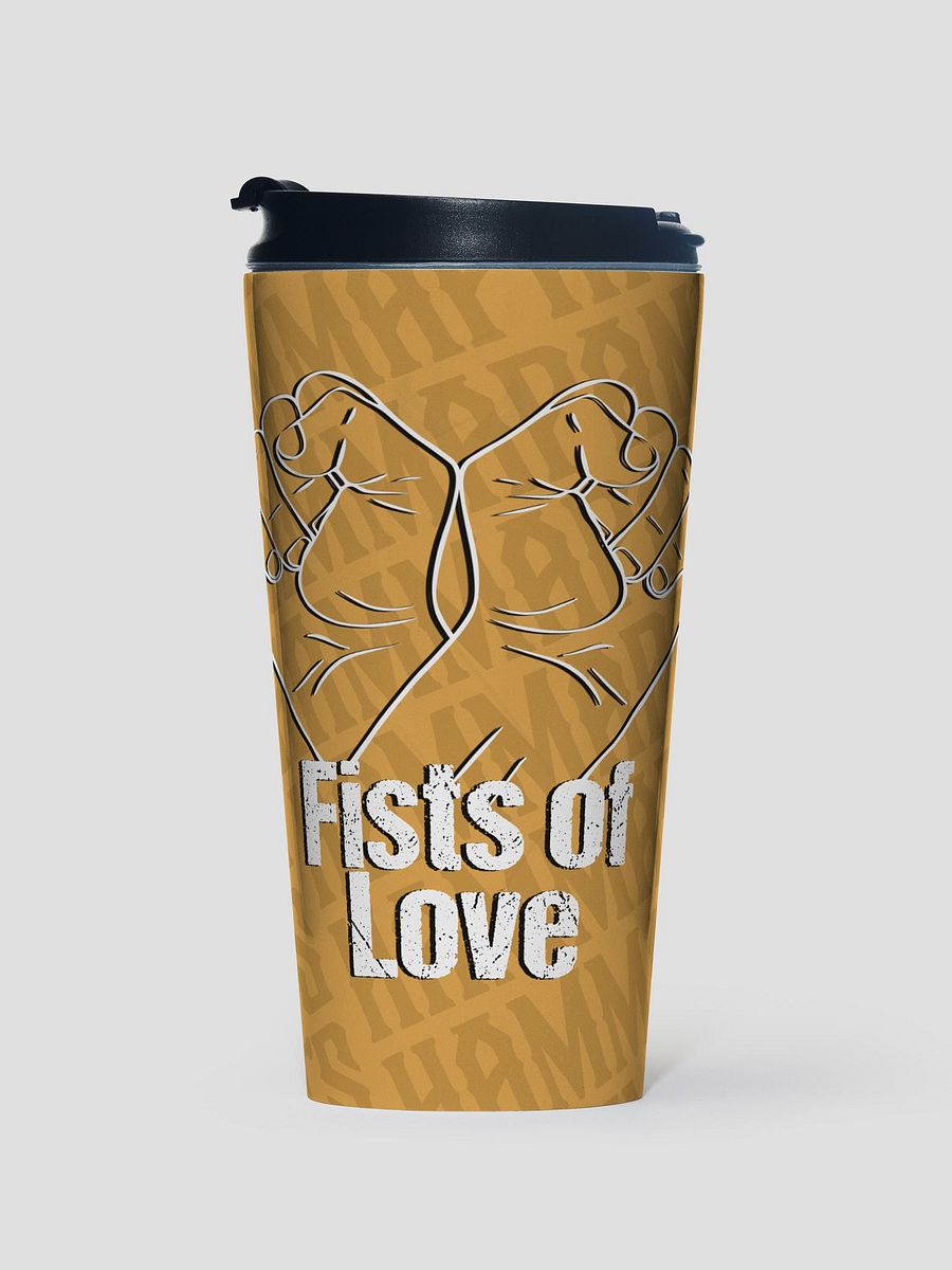 IYKYK - Fists Of Love Stainless Steel Travel Mug product image (1)