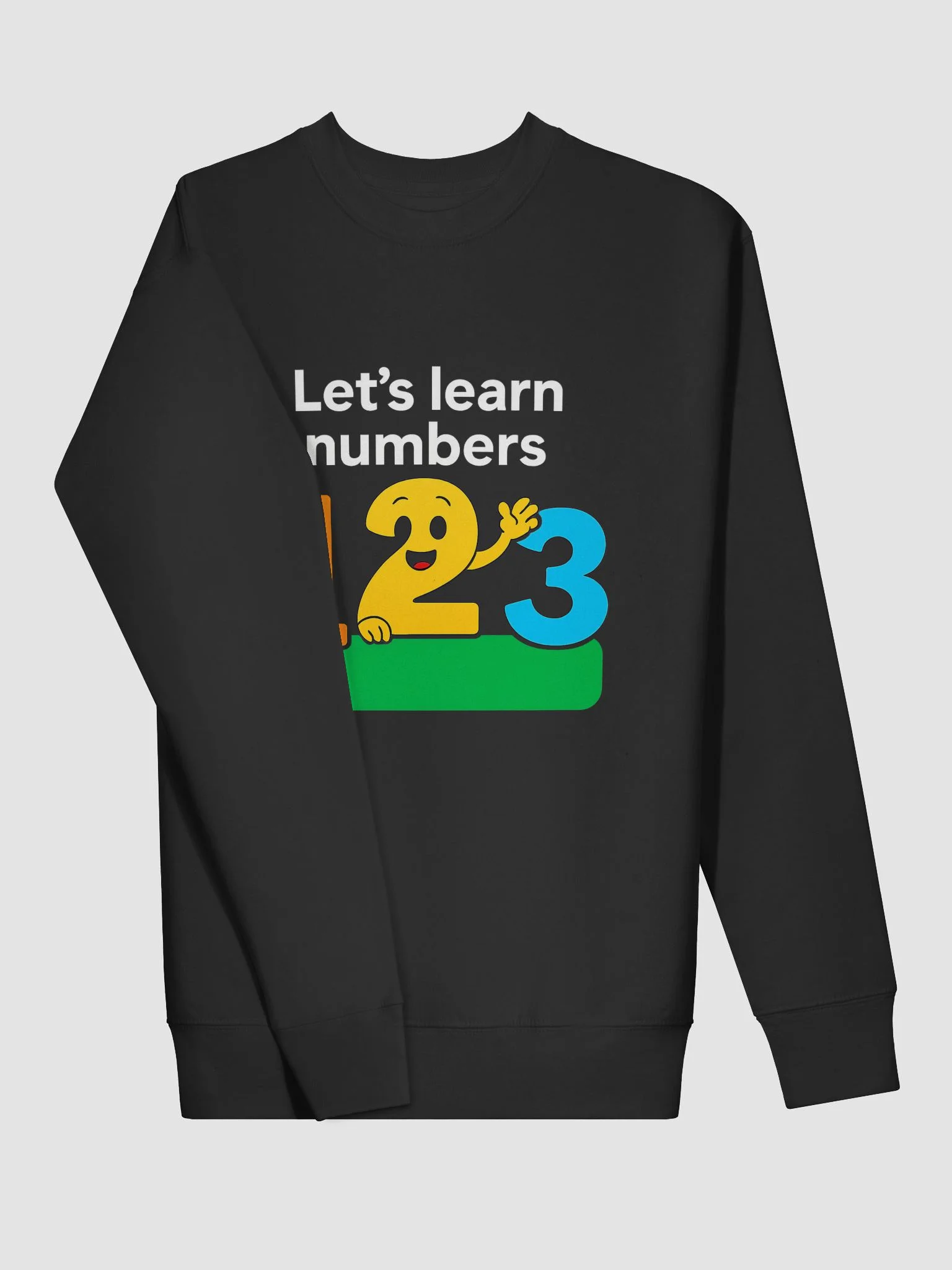 Playful Numbers Cartoon Sweatshirt product image (3)