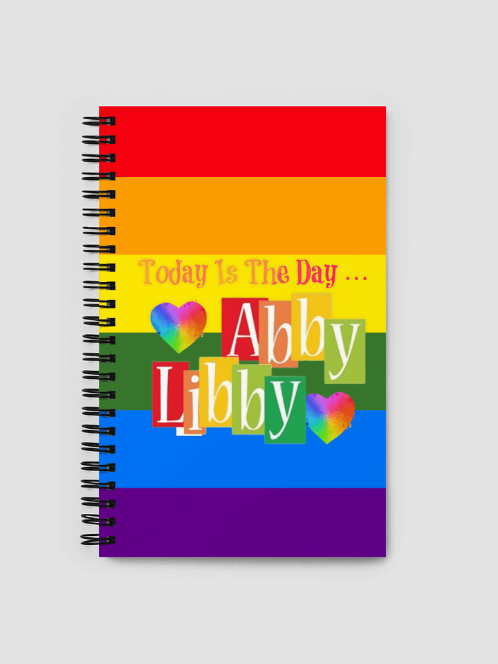 [ACrimingShame] Rainbow Spiral Notebook Print P9332 product image (1)