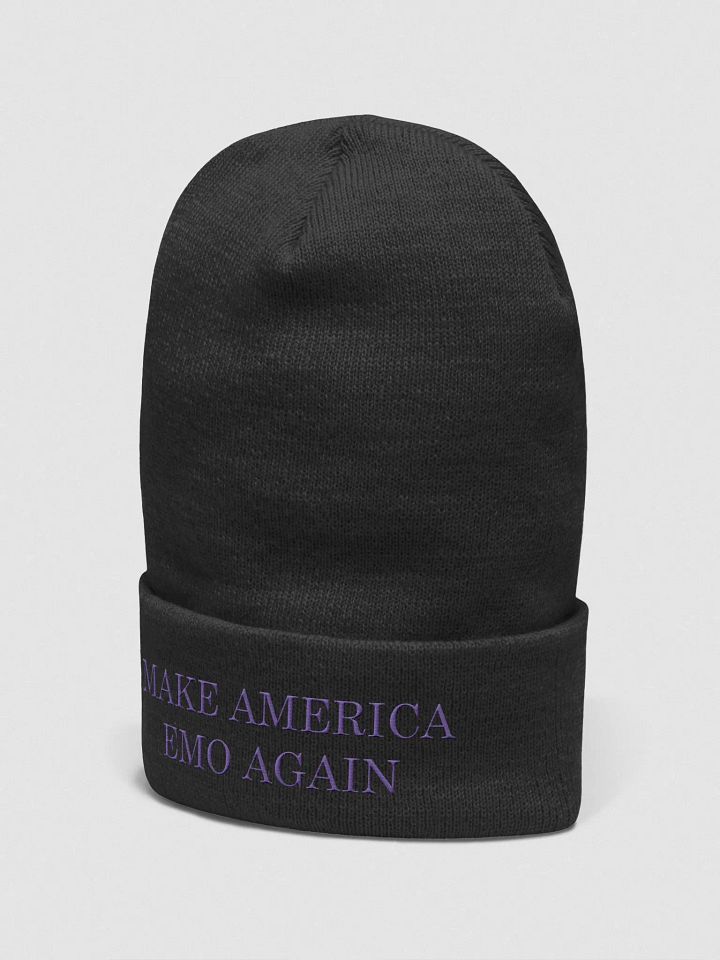 Make America Emo Again Beanie - Purple product image (2)