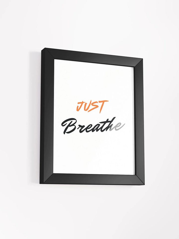 Just Breathe Framed Poster product image (2)