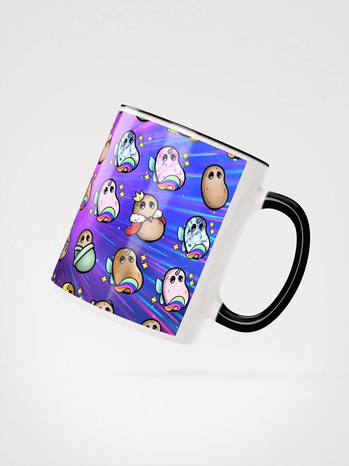 ''Patates intergalactiques'' Tasse en céramique avec couleur à l'intérieur product image (2)