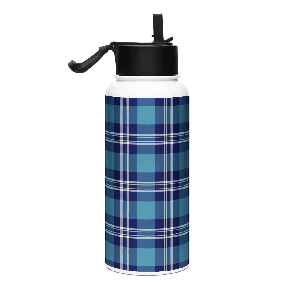St Andrews Tartan Water Bottle product image (1)